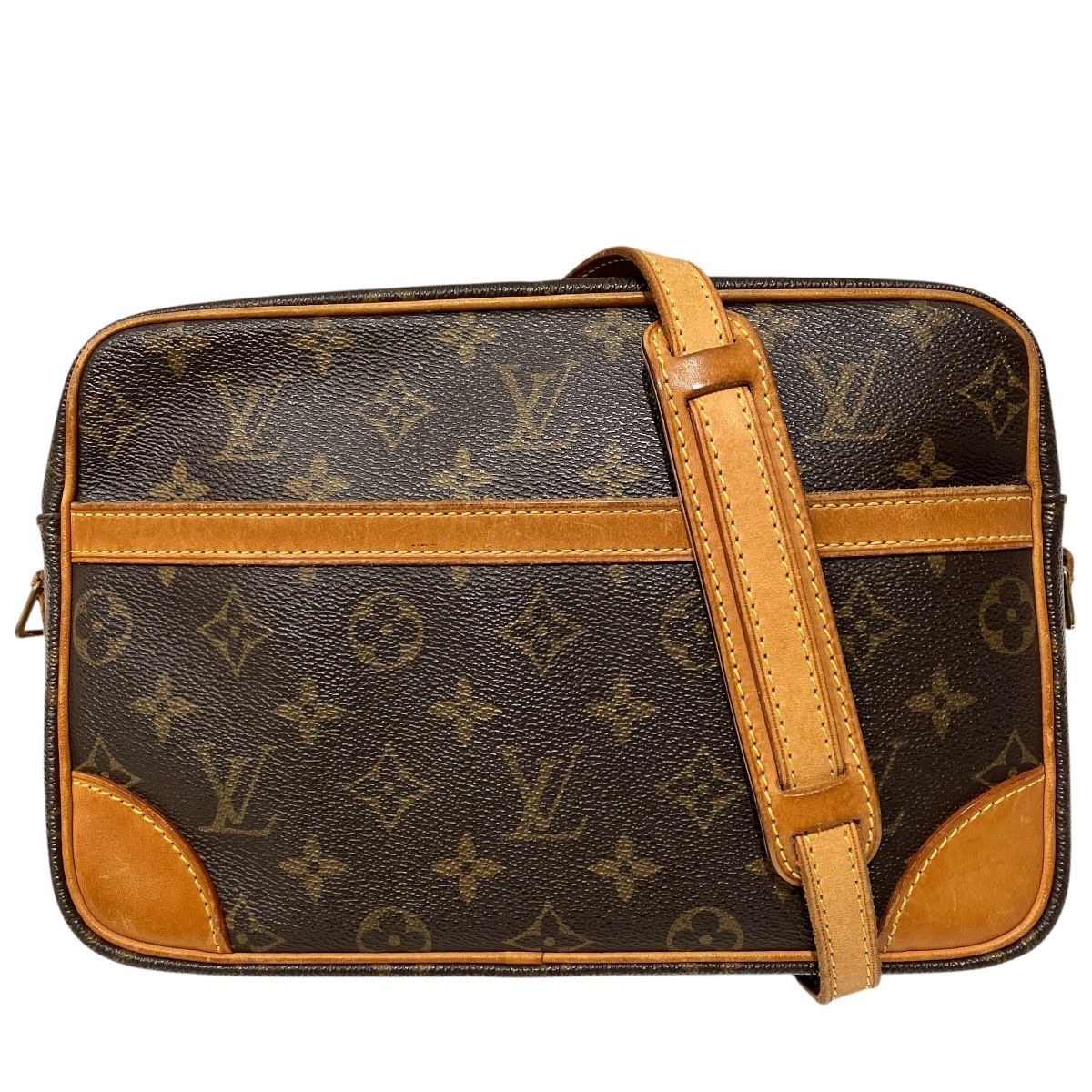 Louis Vuitton Trocadero 27 Monogram Shoulder Bag Canvas