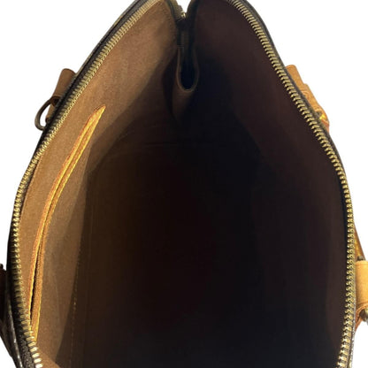 Louis Vuitton Alma Monogram Handbag Canvas — view 5