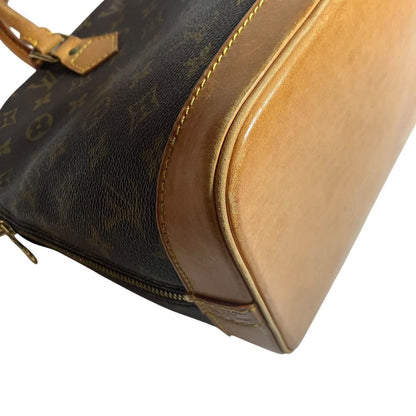 Louis Vuitton Alma Monogram Handbag Canvas — view 6