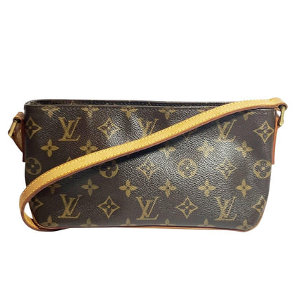 Louis Vuitton Trotteur Monogram Shoulder Bag Canvas