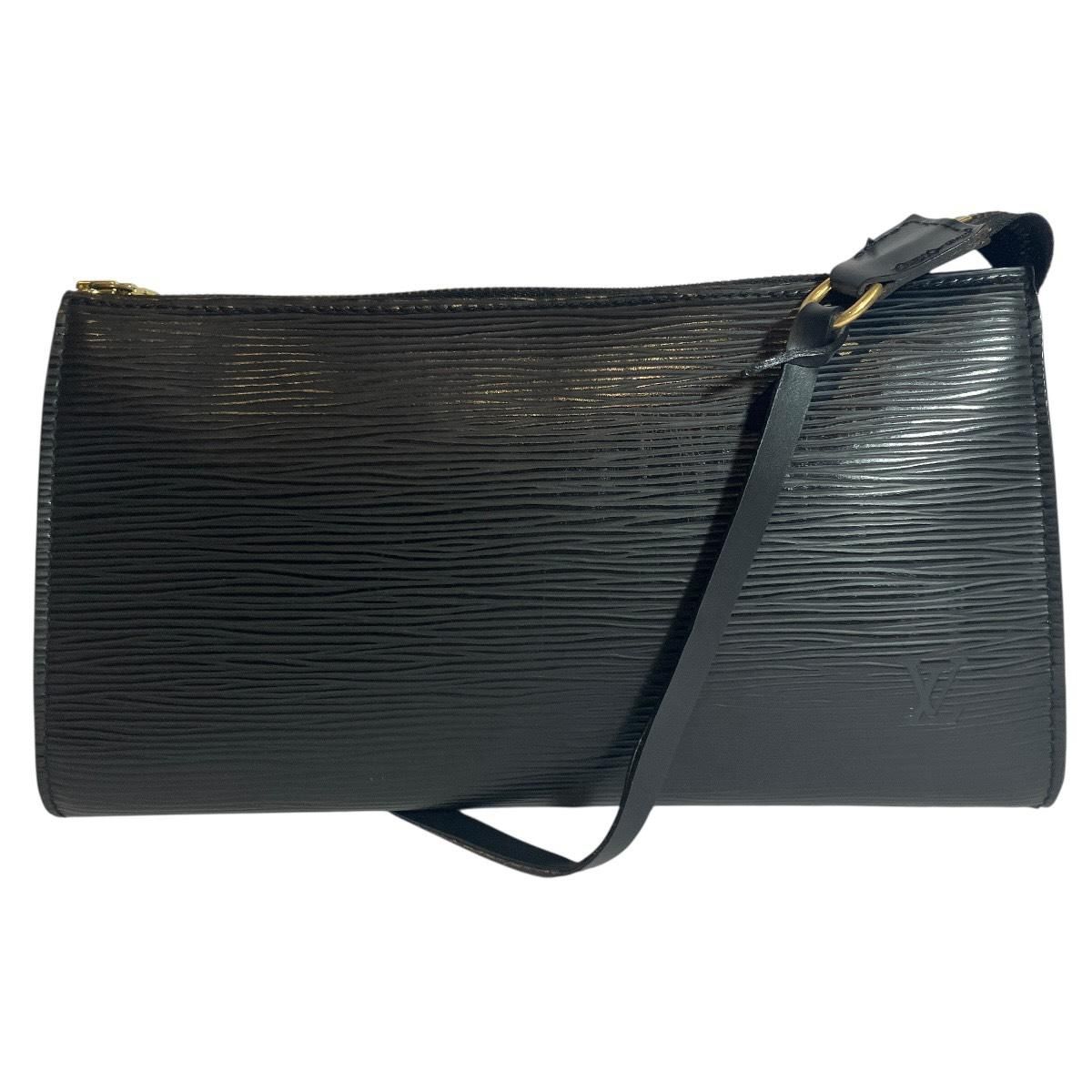 Louis Vuitton Pochette Epi Handbag Leather
