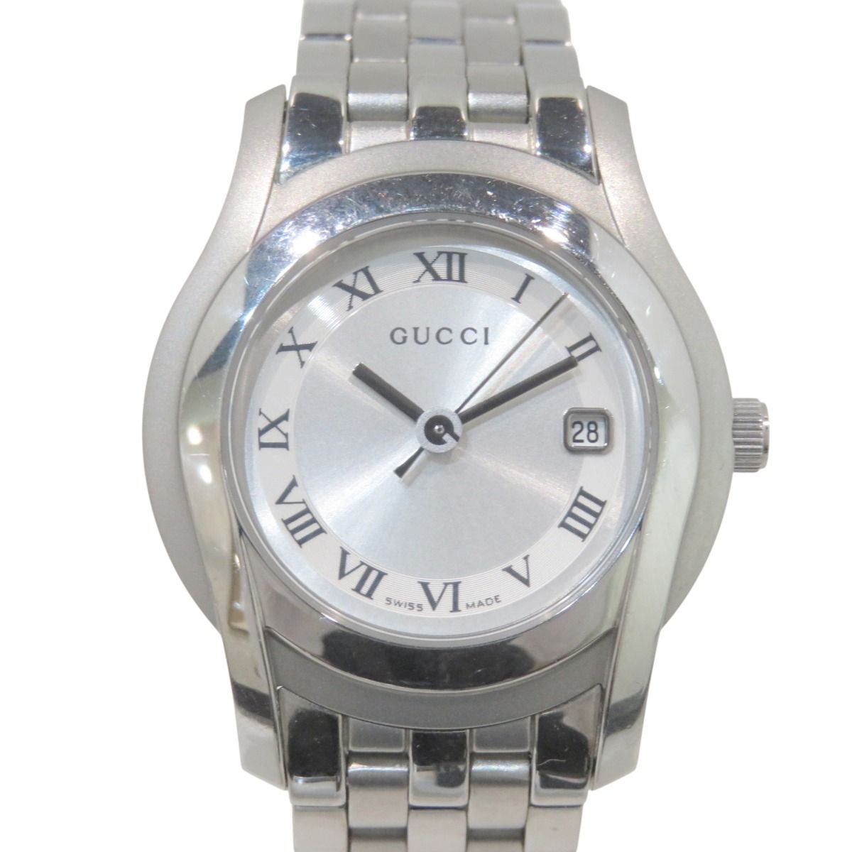 Gucci Classic Class Watch SS Quartz Silver Dial