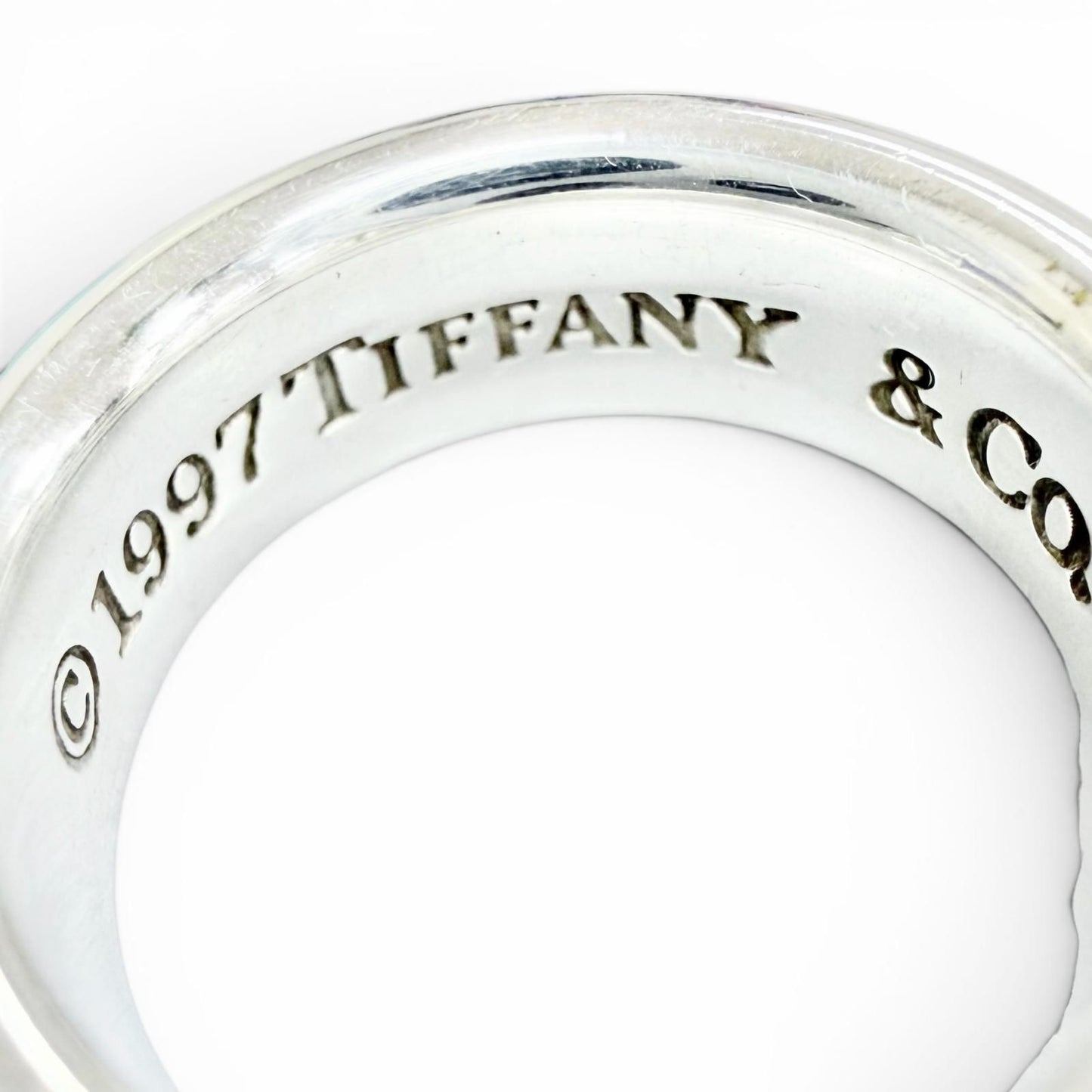 Tiffany & Co Narrow Ring 925 Silver Recommended — view 7