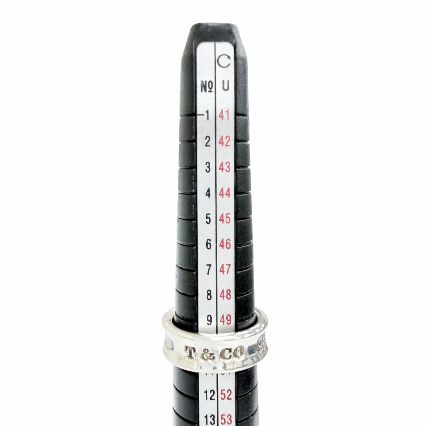 Tiffany & Co Narrow Ring 925 Silver Recommended — view 8