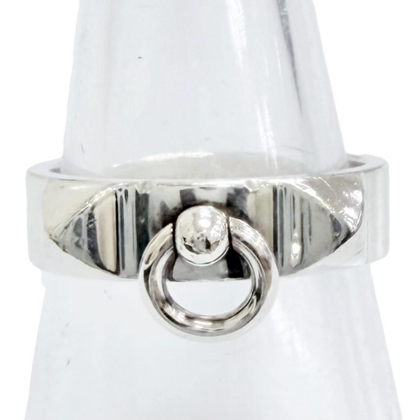 Hermes Collier de Chien Ring Silver 53 Recommended — view 2