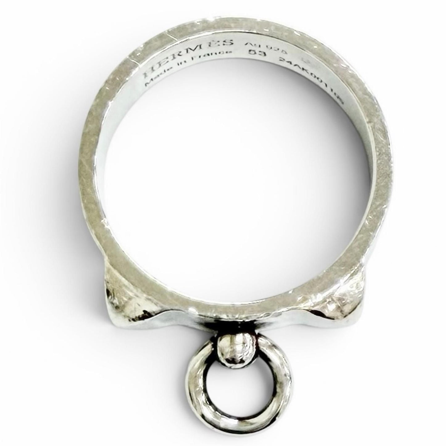 Hermes Collier de Chien Ring Silver 53 Recommended — view 6