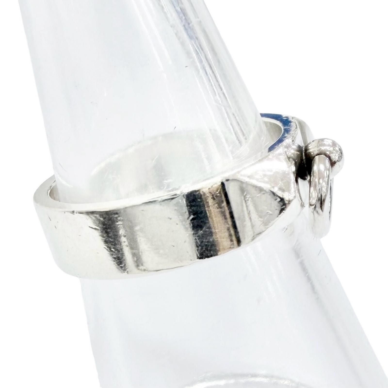 Hermes Collier de Chien Ring Silver 53 Recommended — view 4