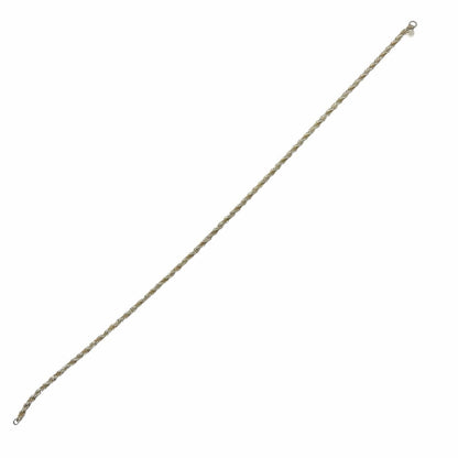 Tiffany & Co 750 Twist Chain Screw Necklace Silver Gold — view 4