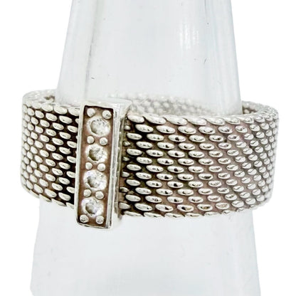 Tiffany & Co Somerset Ring Diamond 925 Sterling Silver Recommended