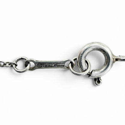 Tiffany & Co Vintage Paloma Picasso Circle Necklace 925 Pendant Silver — view 7