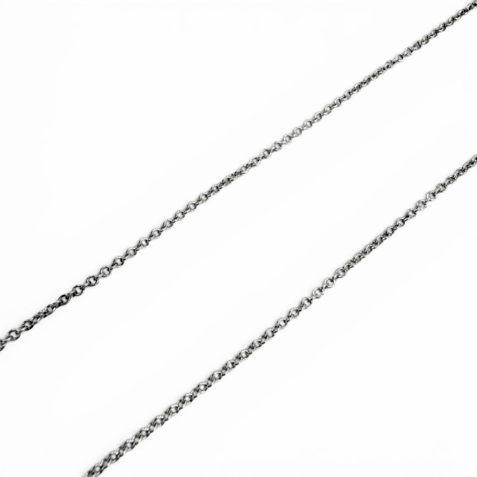 Tiffany & Co Vintage Paloma Picasso Circle Necklace 925 Pendant Silver — view 5