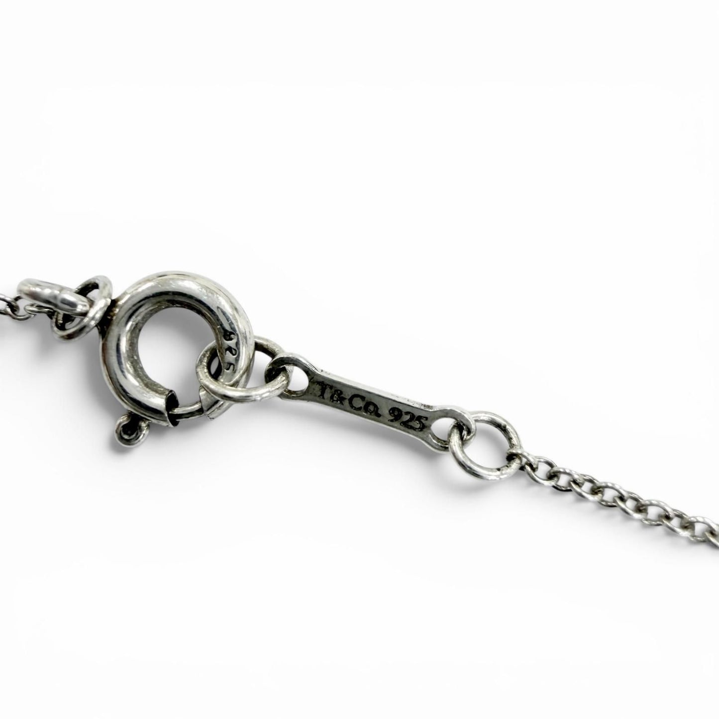Tiffany & Co Vintage Paloma Picasso Circle Necklace 925 Pendant Silver — view 6