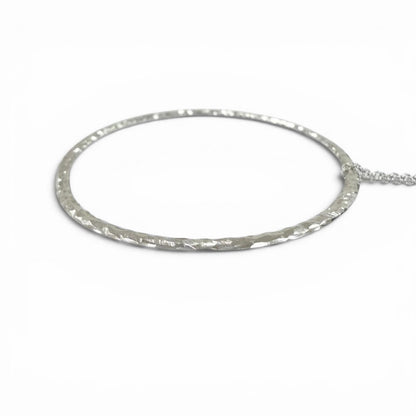 Tiffany & Co Vintage Paloma Picasso Circle Necklace 925 Pendant Silver — view 4