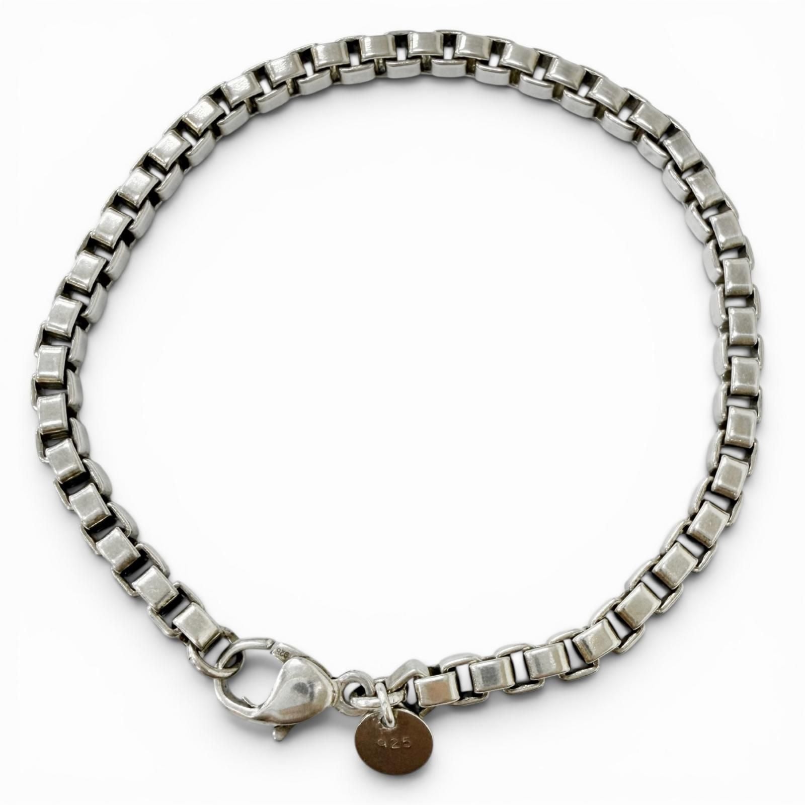 Tiffany & Co Venetian Chain Bracelet Silver