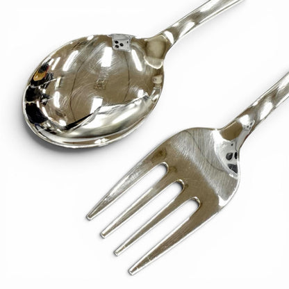 Tiffany & Co Vintage Elsa Peretti Open Heart Baby Set 925 Fork Spoon Set — view 4