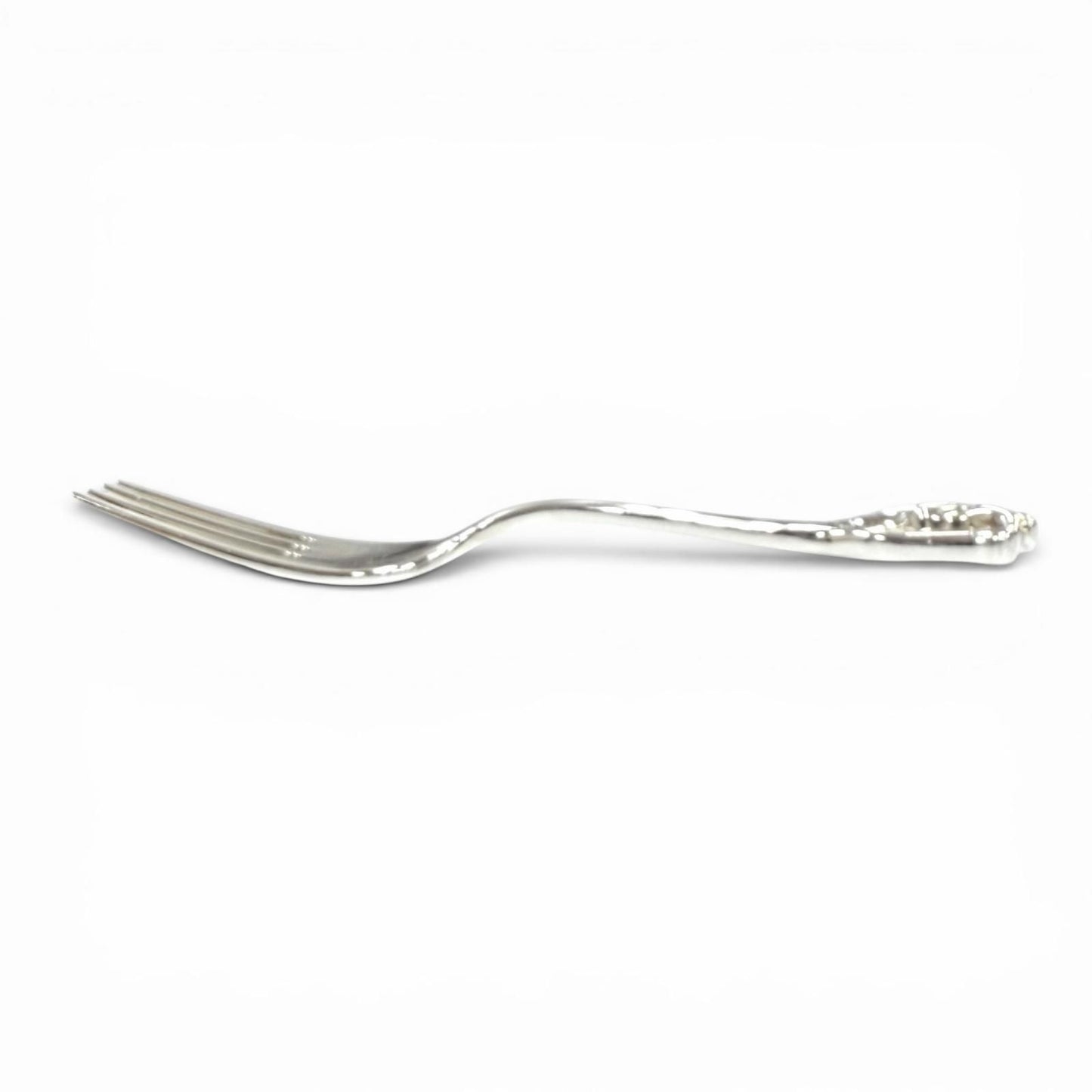 Tiffany & Co Vintage Elsa Peretti Open Heart Baby Set 925 Fork Spoon Set — view 7