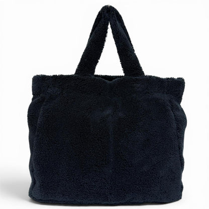 Prada Terry Tote Logo Dark Navy — view 2