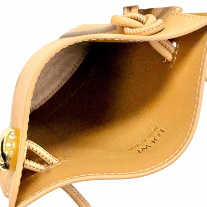 Loewe Pebble Dice Pocket Classic Calf Anagram Shoulder Bag Warm — view 9