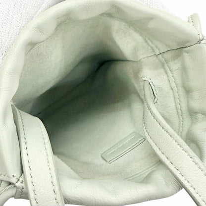 Celine Leather Cuill Triomphe Drawstring Mobile Pouch Phone Case Shoulder — view 9