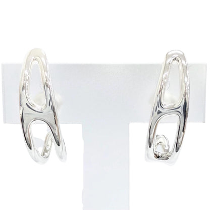 Hermes Chaine D'ancre Punk Earrings for Both Ears 925 Sterling Silver Recommende