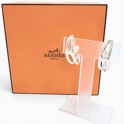 Hermes Chaine D'ancre Punk Earrings for Both Ears 925 Sterling Silver Recommende — view 2