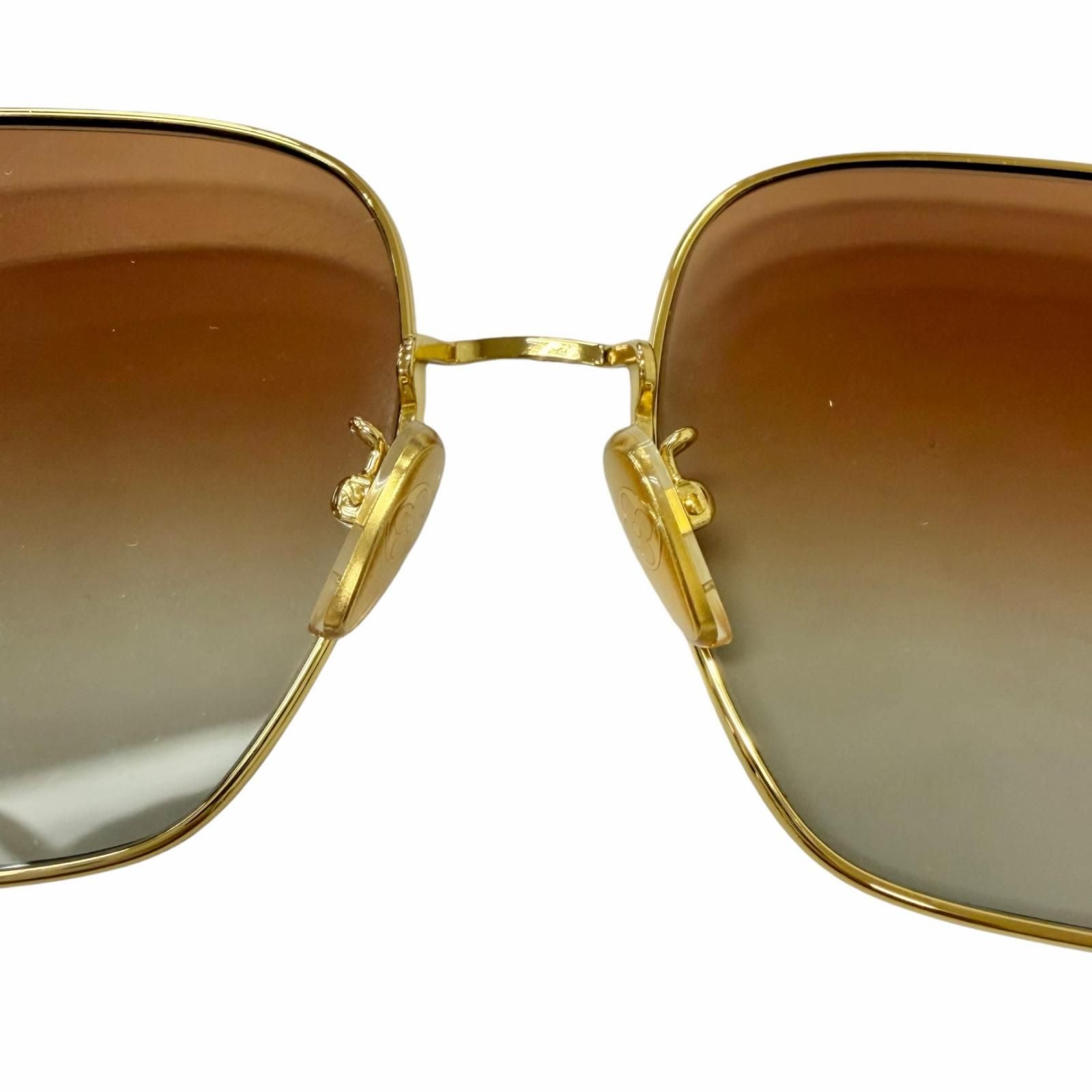 Louis Vuitton My LV Chain Round Sunglasses Gold 60 Eyewear — view 7
