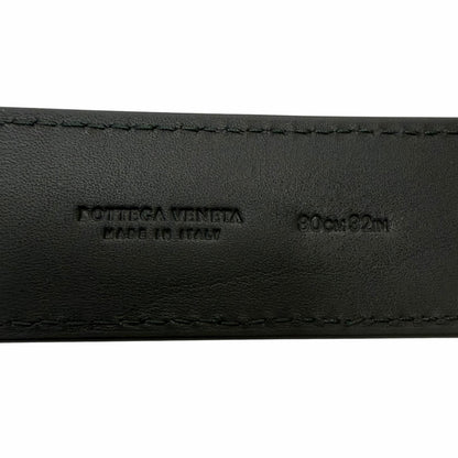 Bottega Veneta Leather Belt Black 80 cm — view 9