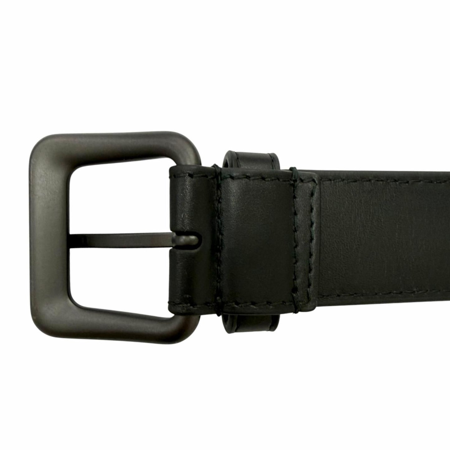 Bottega Veneta Leather Belt Black 80 cm — view 6