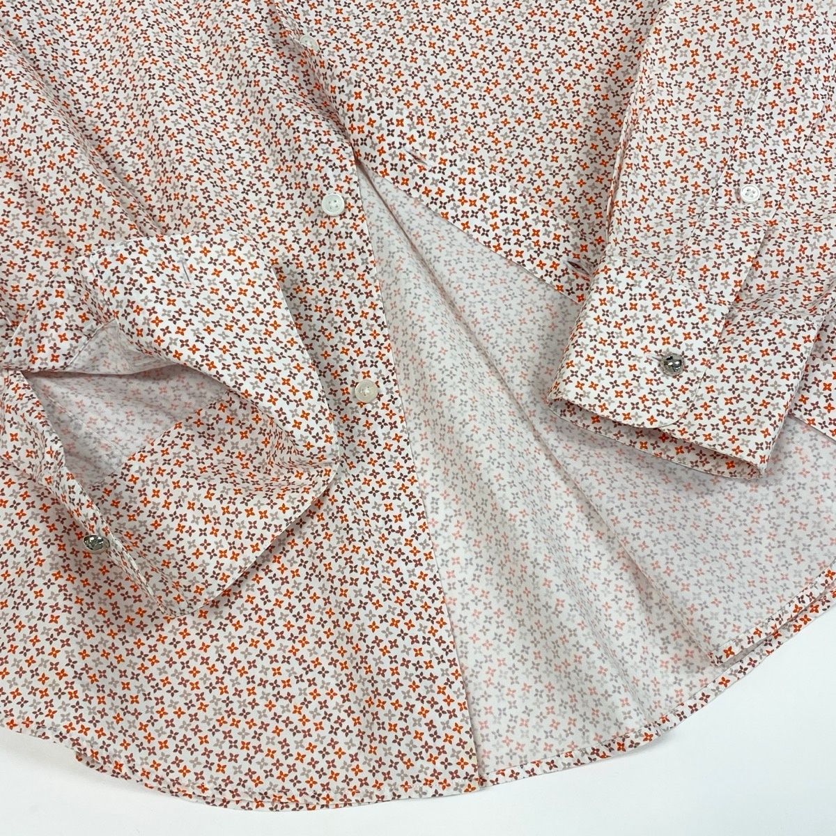 Louis Vuitton Monogram All Over Pattern Shirt Long Sleeve S Multicolor Cotton — view 4