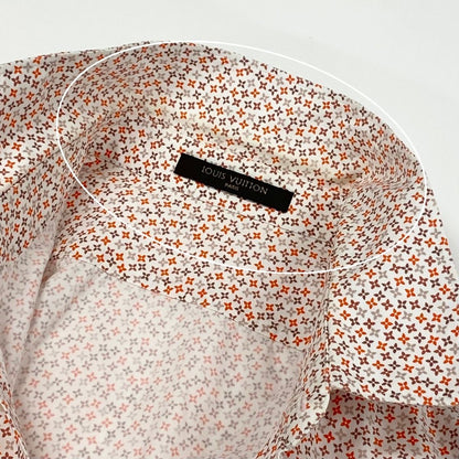 Louis Vuitton Monogram All Over Pattern Shirt Long Sleeve S Multicolor Cotton — view 9