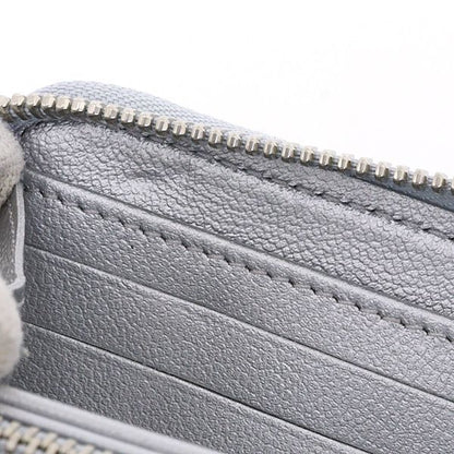 Louis Vuitton LV Ski Cousin Zippy Wallet Lambskin Silver Monogram — view 5