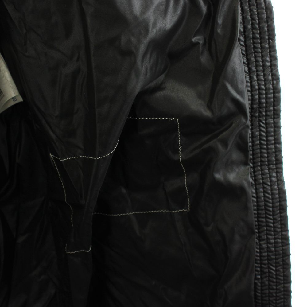 Moncler Lucie Down Coat Long Length Hooded 00 Black 91 — view 8