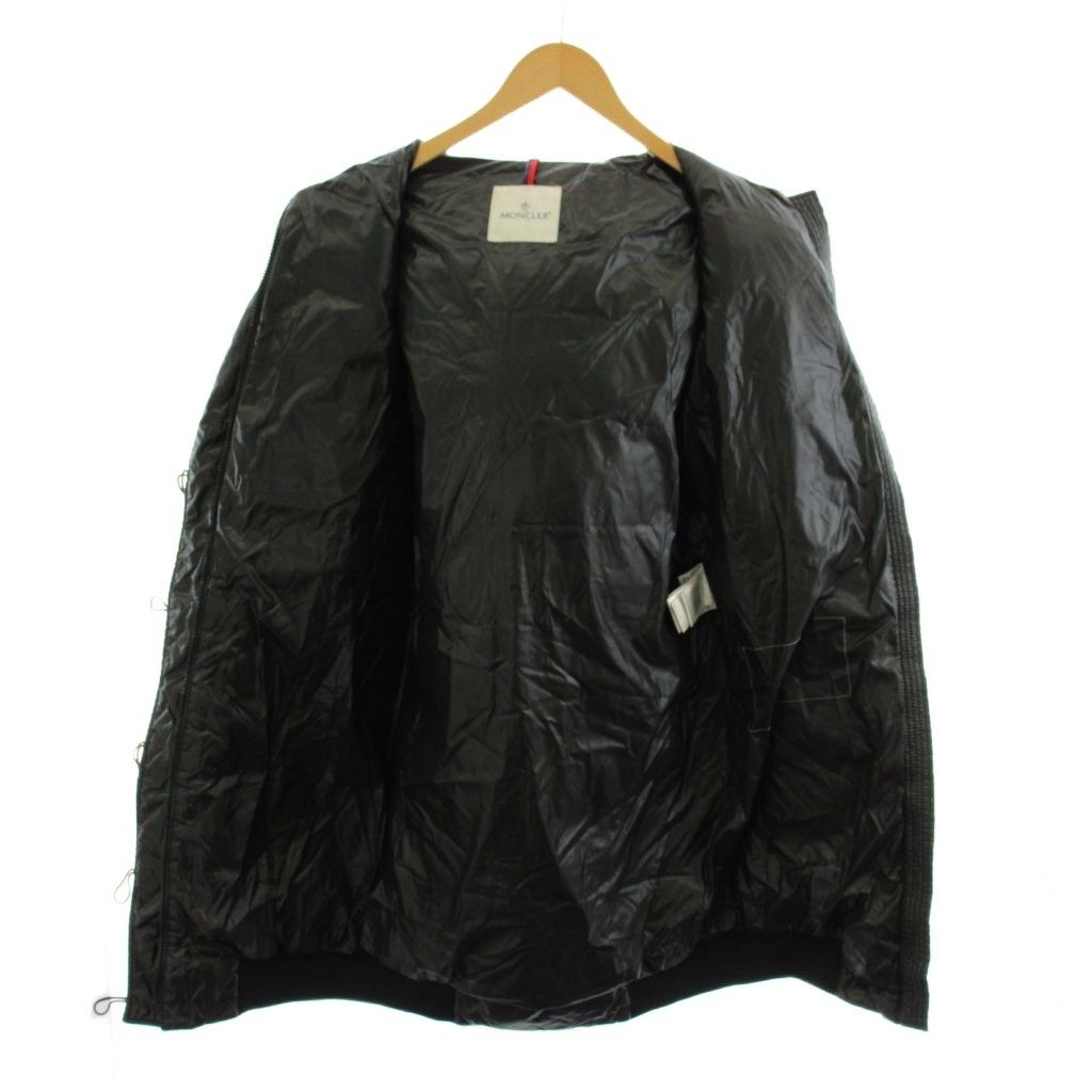 Moncler Lucie Down Coat Long Length Hooded 00 Black 91 — view 5