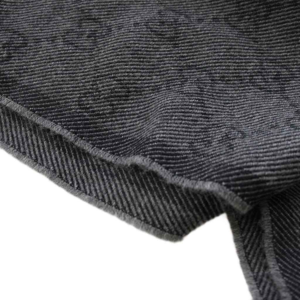 Gucci GG Pattern Scarf Shawl Wool Black TK — view 3