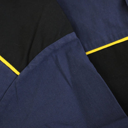 Prada Shirt Short Sleeve Chest Pocket S Navy Yellow YT — view 7