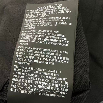 Saint Laurent Tapered Pants Wool Black 36 — view 7