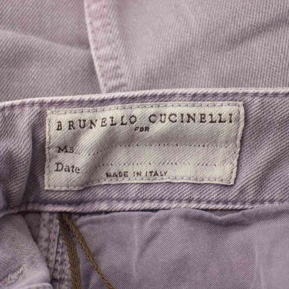 Brunello Cucinelli Denim Pants Jeans Zip Fly Purple — view 3
