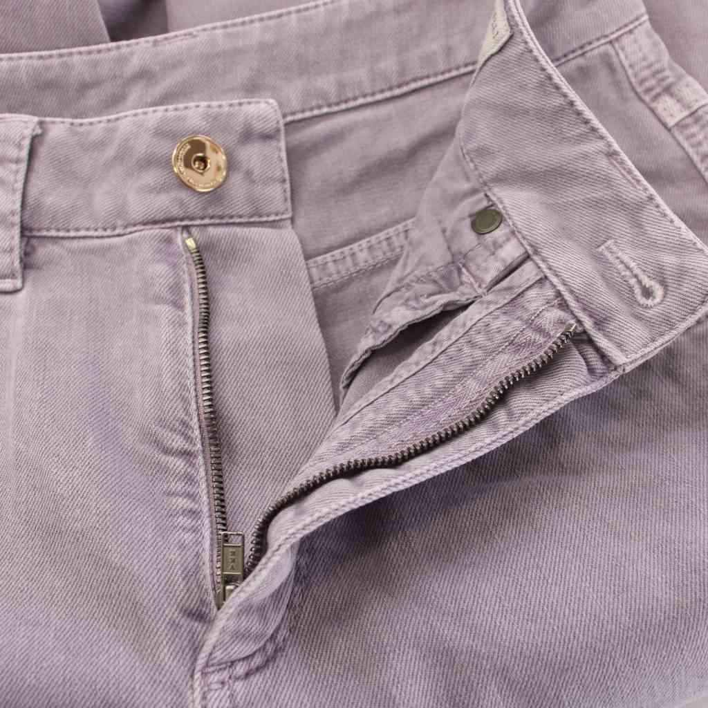 Brunello Cucinelli Denim Pants Jeans Zip Fly Purple — view 4