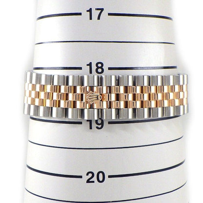 Rolex Watch Datejust D No Roulett Black Concentric Dial Date Luminous Hands — view 8