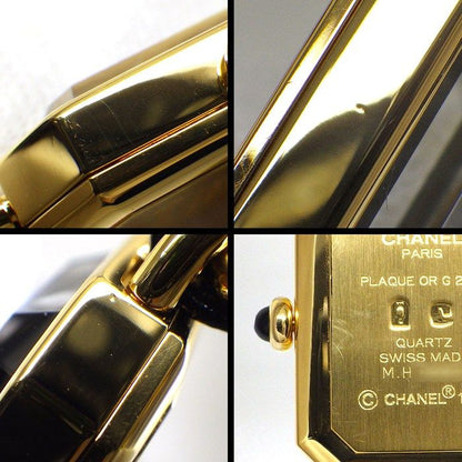 Chanel Watch Premier M Octagonal Black Dial Chain Breath Leather — view 6