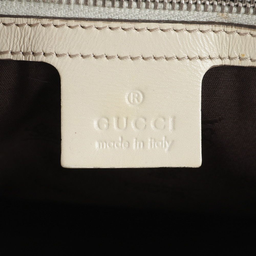 Gucci GG Canvas Twins Leather Tote Shoulder Hand — view 8