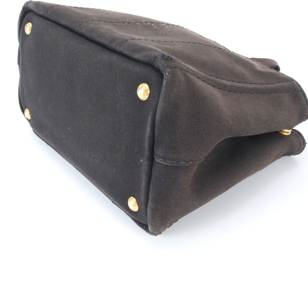 Prada Canapa Handbag Tote Black — view 5