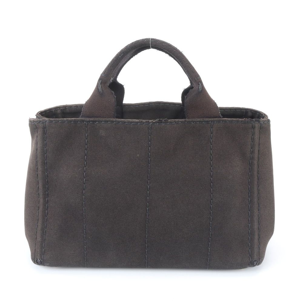 Prada Canapa Handbag Tote Black — view 3