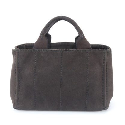 Prada Canapa Handbag Tote Black — view 3