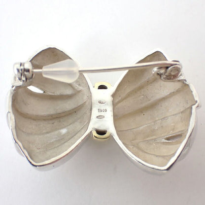Tiffany & Co 925 750 Ribbon Brooch — view 6