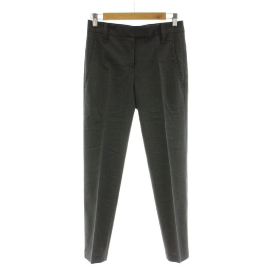 Brunello Cucinelli Tapered Pants Trousers Zip Fly Wool