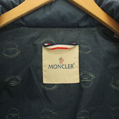 Moncler Ide Gilet Down Vest Zip Up 2 Navy YM — view 4