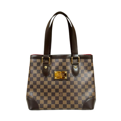 Louis Vuitton Hampstead PM Damier Handbag Canvas Brown
