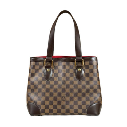 Louis Vuitton Hampstead PM Damier Handbag Canvas Brown — view 3