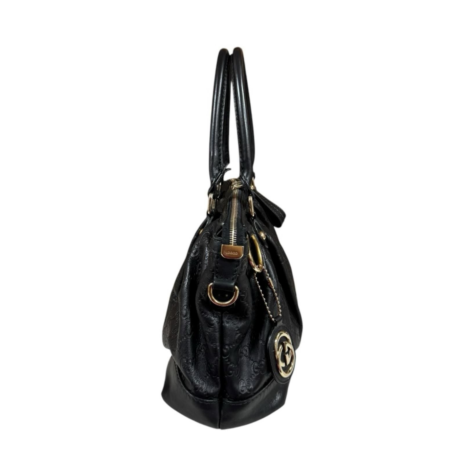 Gucci Sukie Guccissima Shoulder Bag Shi Marais the Black — view 4